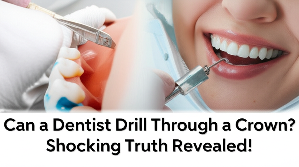 Can a Dentist Drill Through a Crown? Shocking Truth Revealed!