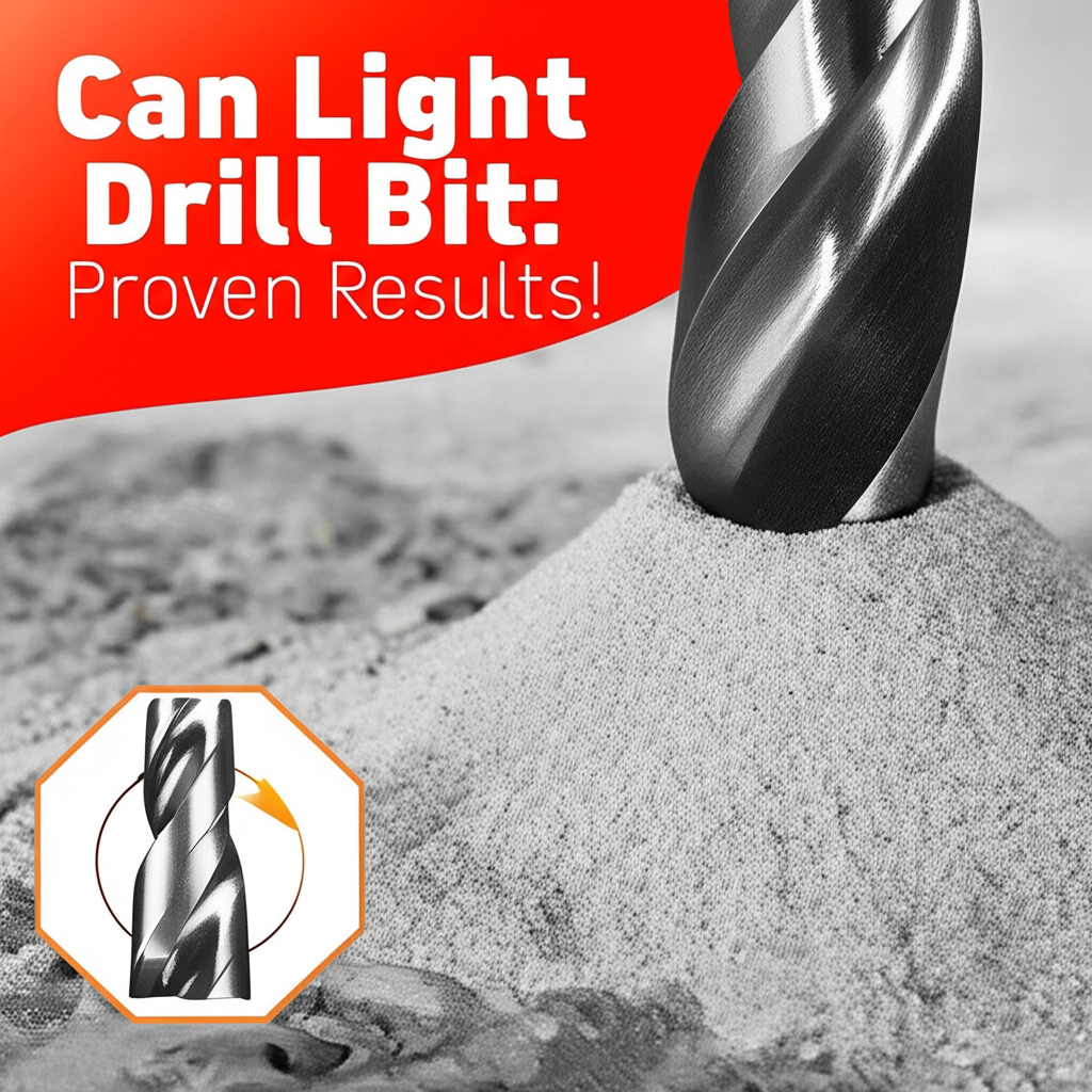 Can Light Drill Bit: Proven Results!