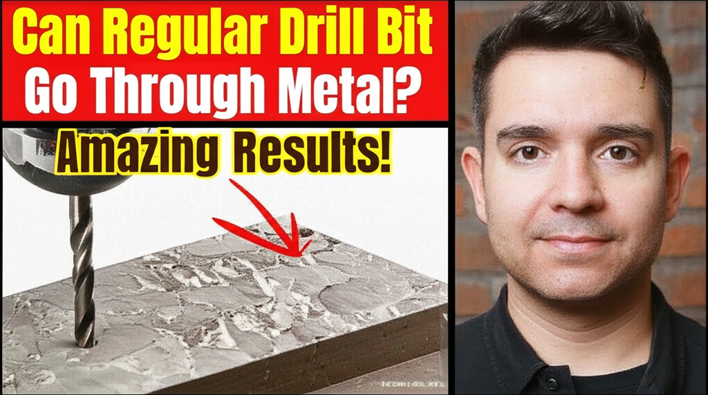 Can Regular Drill Bit Go Through Metal? Amazing Results!