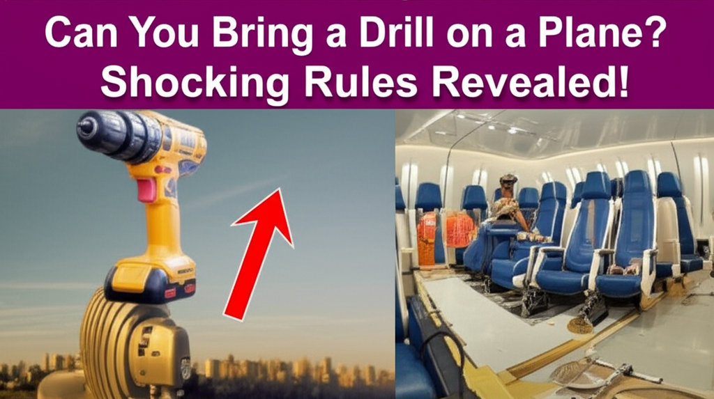 Can You Bring a Drill on a Plane? Shocking Rules Revealed!