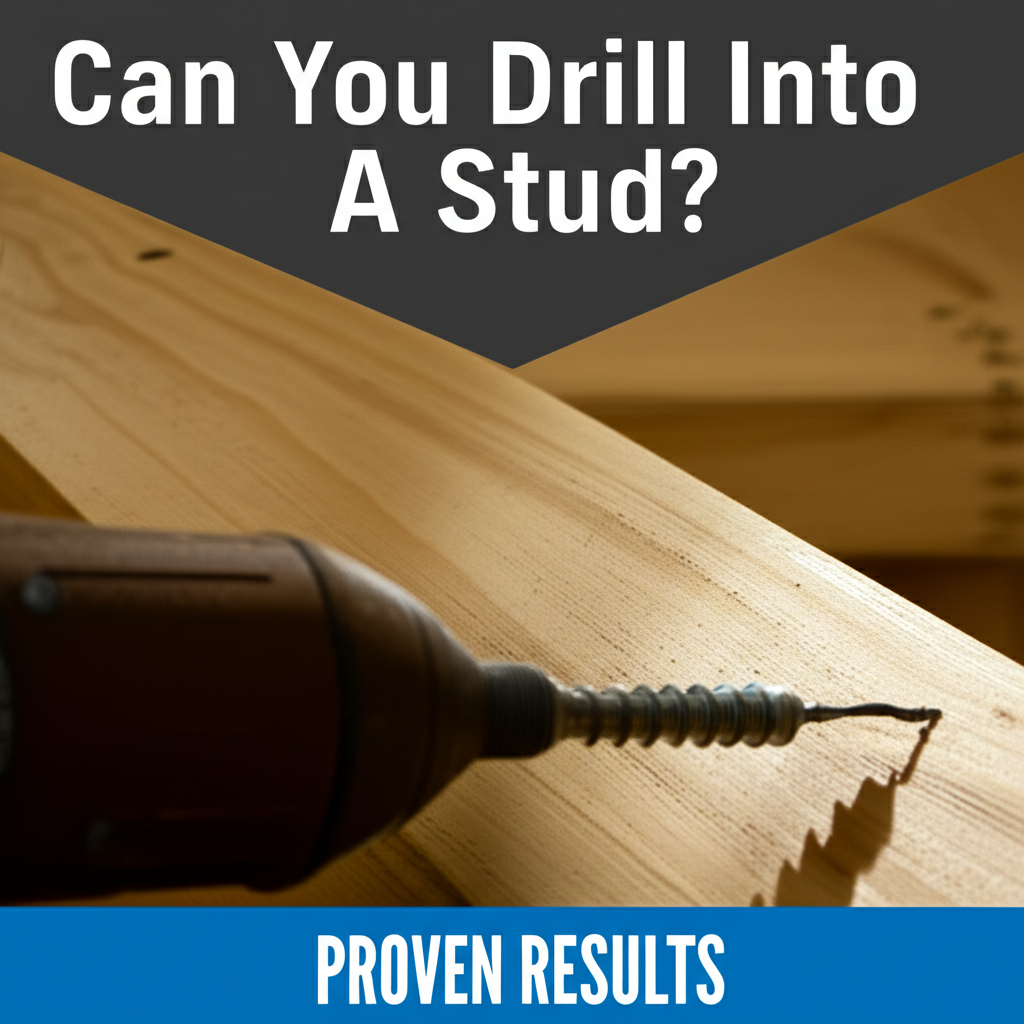 Can You Drill Into A Stud? Proven Results