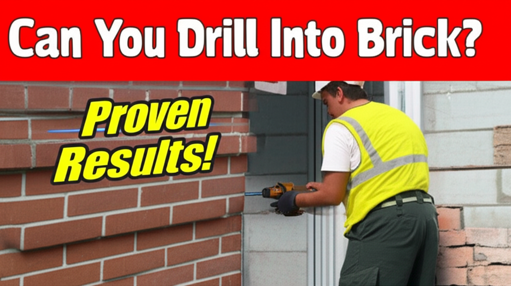 Can You Drill Into Brick? Proven Results!