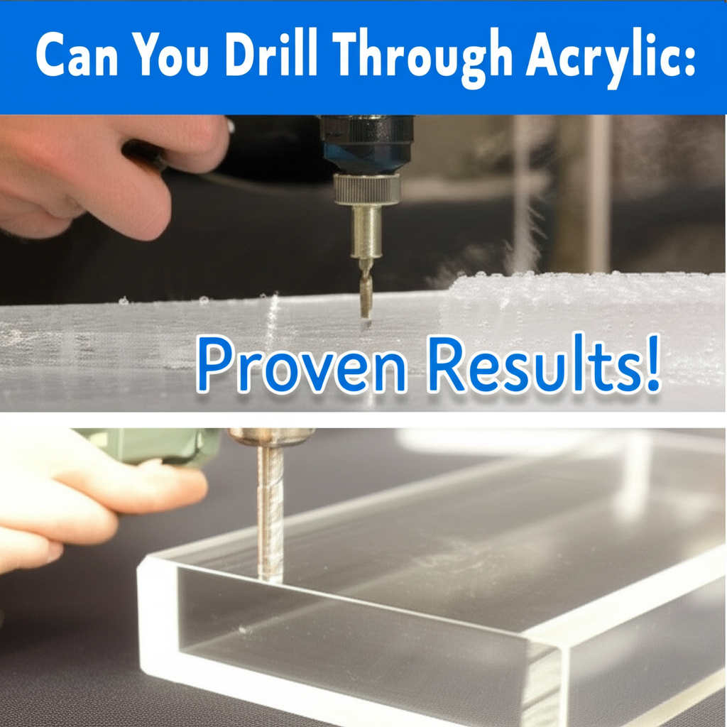 Can You Drill Through Acrylic: Proven Results!