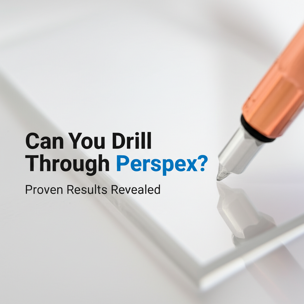 Can You Drill Through Perspex? Proven Results Revealed
