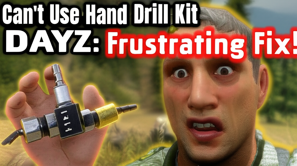 Can’t Use Hand Drill Kit DAYZ: Frustrating Fix!