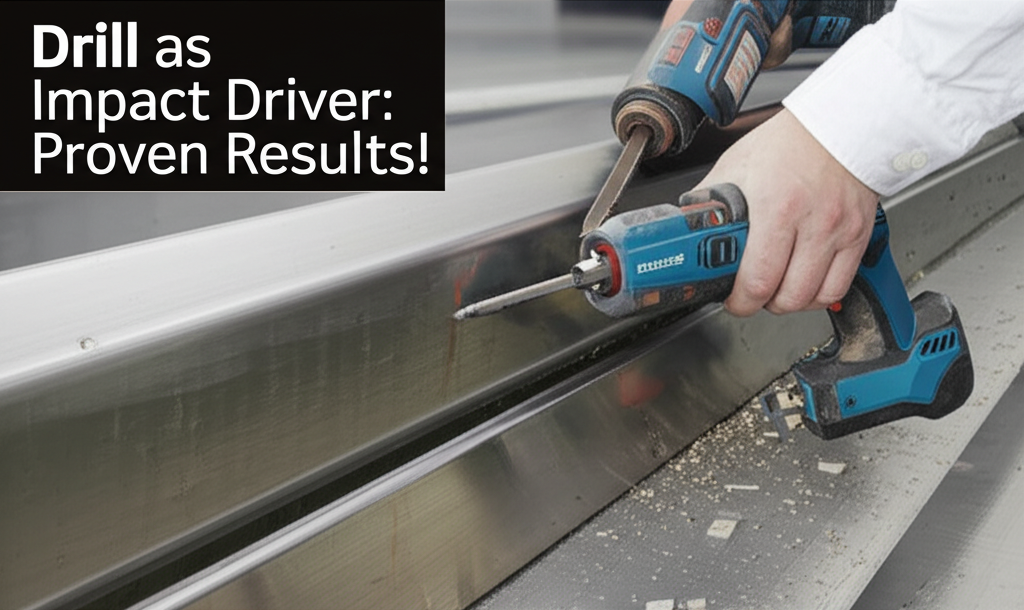 Drill as Impact Driver: Proven Results!