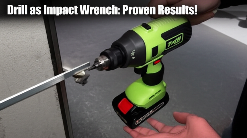 Drill as Impact Wrench: Proven Results!