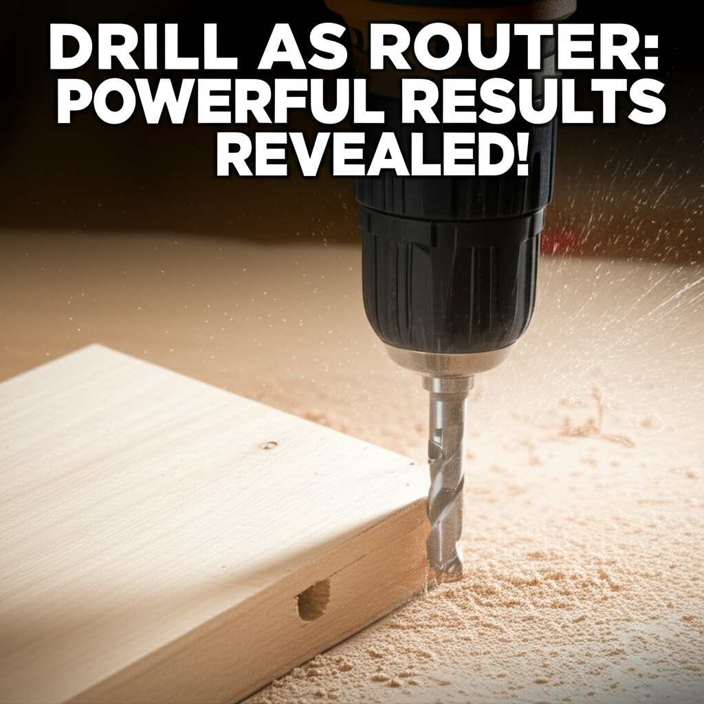 Drill as Router: Powerful Results Revealed!