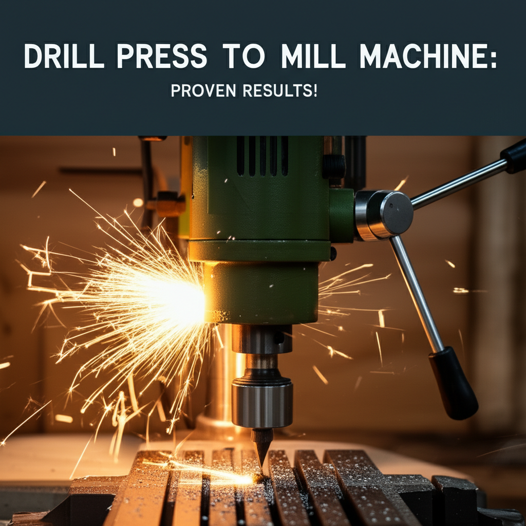 Drill Press to Mill Machine: Proven Results!