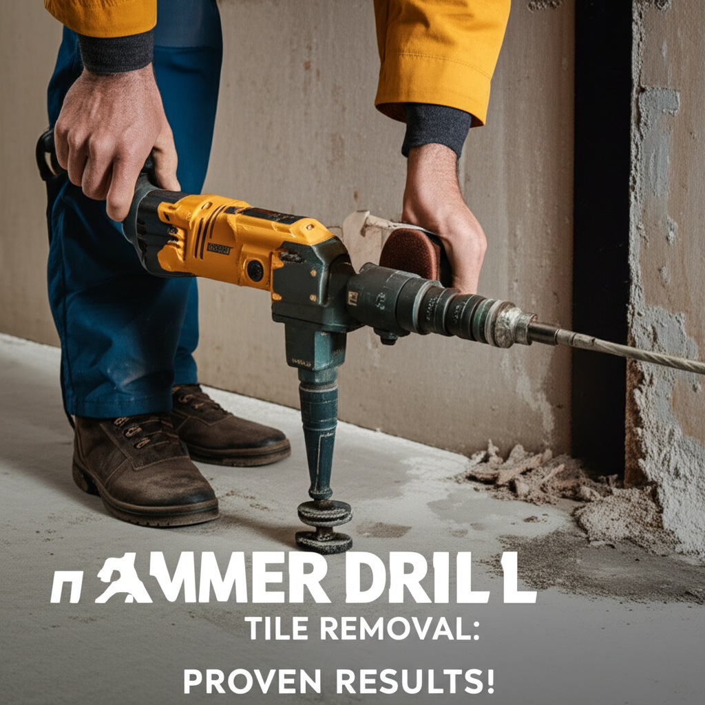 Hammer Drill Tile Removal: Proven Results!