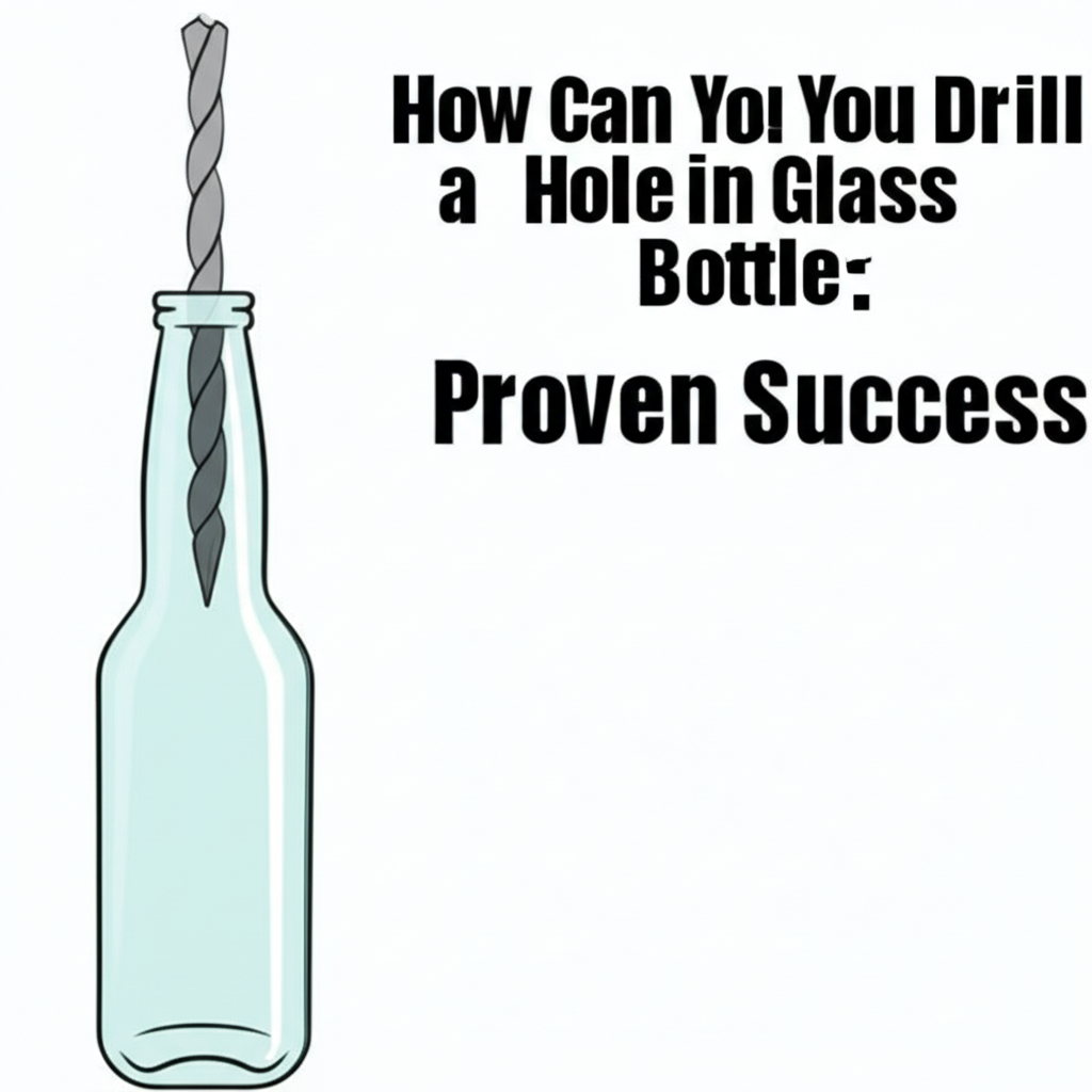 How Can You Drill a Hole in Glass Bottle: Proven Success