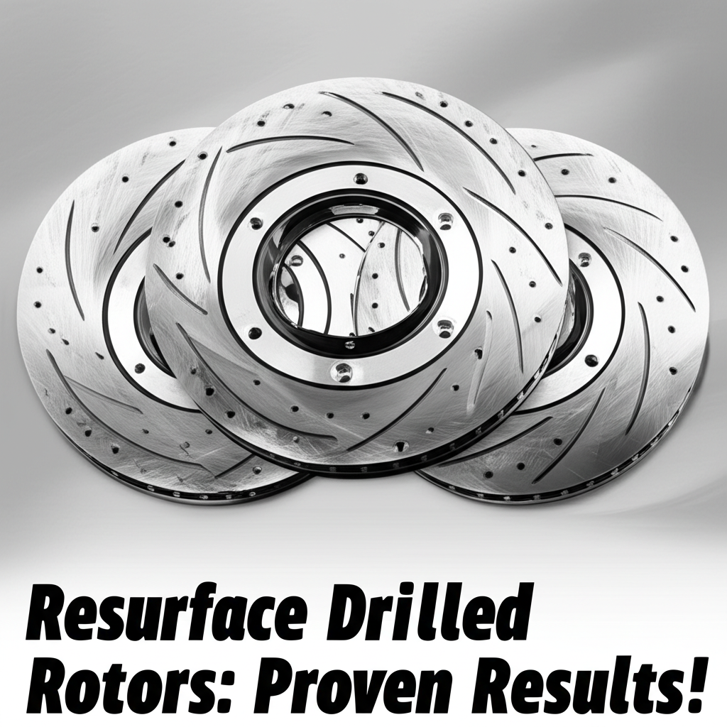 Resurface Drilled Rotors: Proven Results!