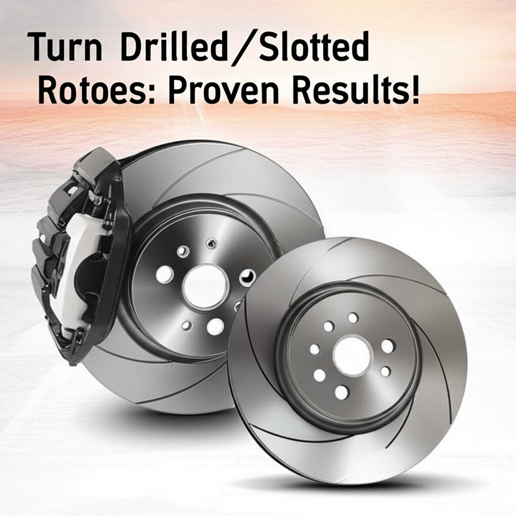 Turn Drilled/Slotted Rotors: Proven Results!