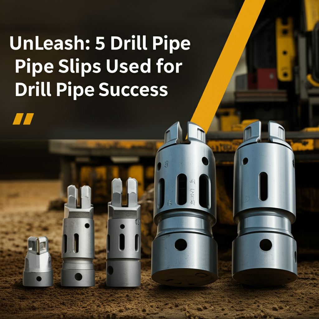 Unleash: 5 Drill Pipe Slips Used for Drill Pipe Success